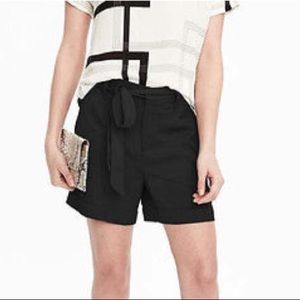 NWOT black, loose fitting shorts size 6